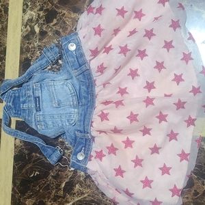 2T Jordache Star Bibs